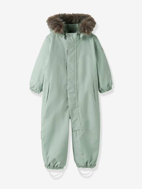 Combinaison de neige avec doublure polaire pour tout-petit name it vert clair - vertbaudet enfant 