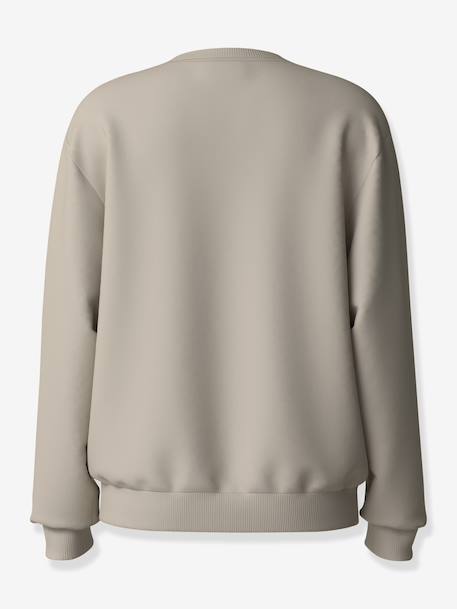 Sweat-shirt de Noël fille name it avoine+bordeaux+rose bonbon - vertbaudet enfant 