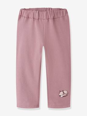 Girls-Jogging trousers in fleece with animal pattern regular fit Name It for girls