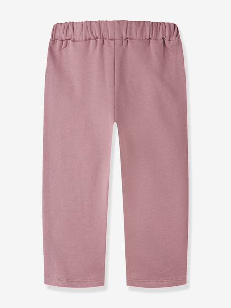 Pantalon de jogging fille à motif animal en molleton Regular Fit name it bordeaux+gris chiné+mauve - vertbaudet enfant 