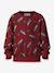 Christmas sweatshirt Name It for boys bordeaux red+deep blue - vertbaudet enfant 