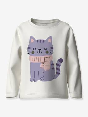Fille-T-shirt, sous-pull-T-shirt manches longues à motifs animaux fille name it