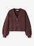 Gilet en maille à boutons perlés fille name it bordeaux - vertbaudet enfant 