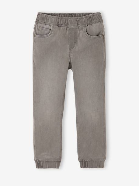Pantalon denim enfant garçon denim gris clair - vertbaudet enfant 