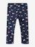 Legging fille en molleton name it, tour de taille réglable bleu foncé+lavande+rose clair - vertbaudet enfant 