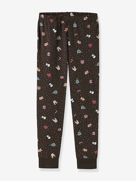 Christmas pyjamas Name It for children bordeaux red+dark green+deep blue+mocha+red+sandy beige - vertbaudet enfant 