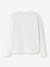 T-shirt manches longues à inscriptions fille name it écru+noir - vertbaudet enfant 
