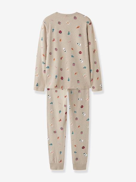 Christmas pyjamas Name It for children bordeaux red+dark green+deep blue+mocha+red+sandy beige - vertbaudet enfant 