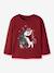 Christmas T-shirt with glitter details Name It for girls deep blue+red+sweet pink - vertbaudet enfant 