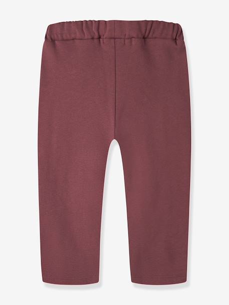 Pantalon de jogging fille à motif animal en molleton Regular Fit name it bordeaux+gris chiné+mauve - vertbaudet enfant 