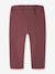 Pantalon de jogging fille à motif animal en molleton Regular Fit name it bordeaux+gris chiné+mauve - vertbaudet enfant 