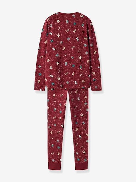 Christmas pyjamas Name It for children bordeaux red+dark green+deep blue+mocha+red+sandy beige - vertbaudet enfant 