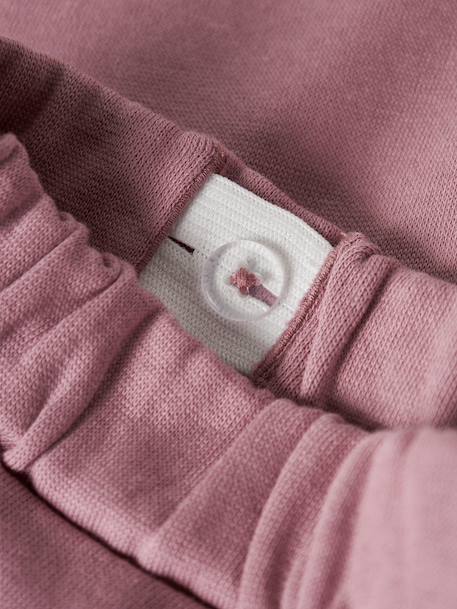 Pantalon de jogging fille à motif animal en molleton Regular Fit name it bordeaux+gris chiné+mauve - vertbaudet enfant 