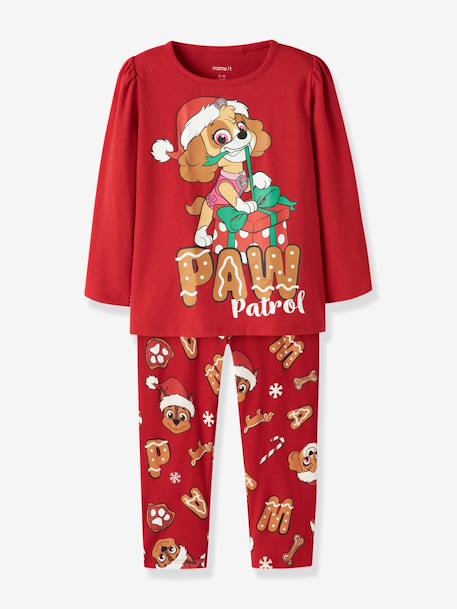 Pyjama de Noël fille PAW PATROL name it rouge - vertbaudet enfant 