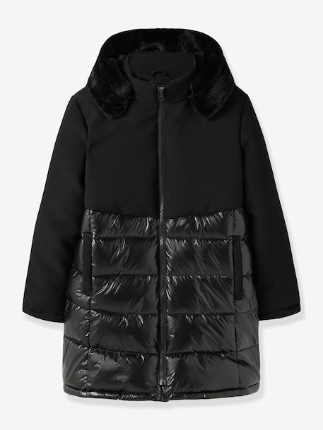 Long jacket Name It for girls black - vertbaudet enfant 