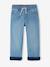 Wide-leg fleece-lined jeans for boys double stone - vertbaudet enfant 