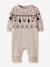 Christmas cotton knit playsuit Name It for baby marl beige - vertbaudet enfant 