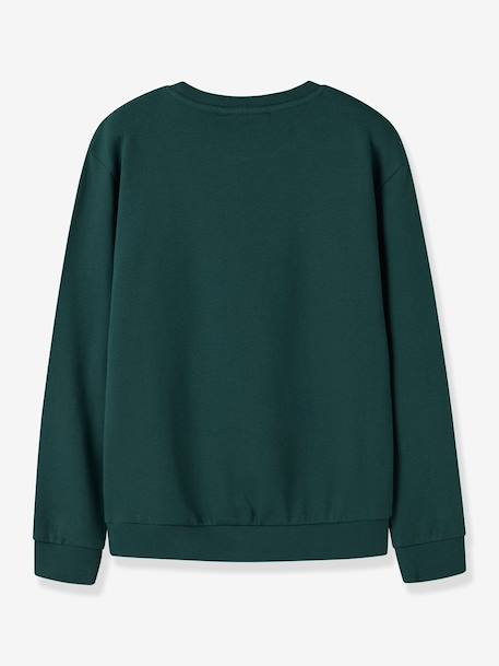 Christmas sweatshirt Name It for boys dark green+deep blue+oat - vertbaudet enfant 