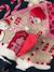 Christmas T-shirt with glitter details Name It for girls deep blue+red+sweet pink - vertbaudet enfant 