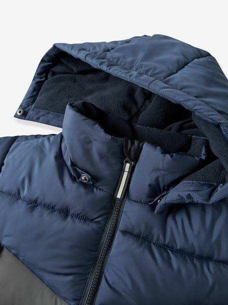 Veste matelassée avec détails réfléchissants garçon name it bleu foncé - vertbaudet enfant 