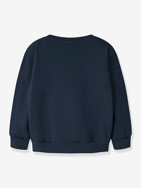 Christmas sweatshirt with glitter print Name It for girls deep blue - vertbaudet enfant 