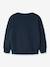 Sweat de Noël avec imprimé pailleté fille name it bleu foncé - vertbaudet enfant 