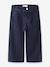 Jean large fille à effet pailleté Wide-Leg name it, taille ajustable bleu nuit - vertbaudet enfant 