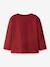 Christmas T-shirt with glitter details Name It for girls deep blue+red+sweet pink - vertbaudet enfant 
