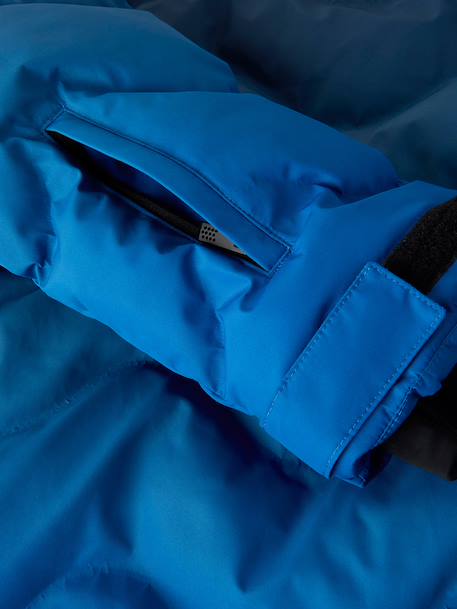 Ski jacket with wavy quilting Name It for boys blue - vertbaudet enfant 