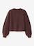 Knit cardigan with pearl buttons Name It for girls bordeaux red - vertbaudet enfant 