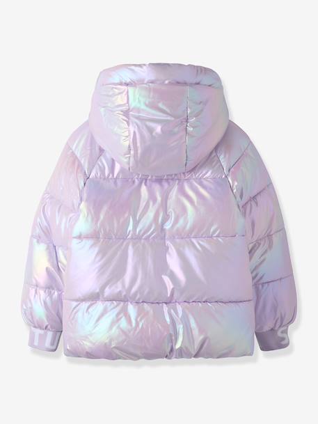 Veste matelassée brillante à effet nacré fille name it rose pastel - vertbaudet enfant 