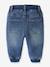 Jean thermique bébé baggy-fit doublé polaire name it, tour de taille réglable bleu jean - vertbaudet enfant 