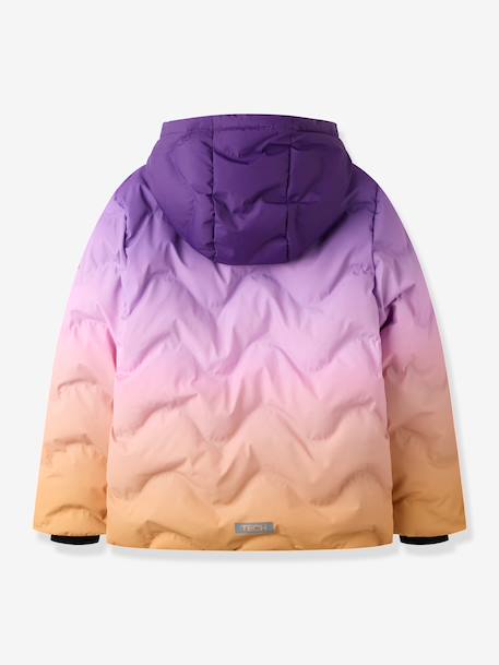 Ski jacket with colour gradient and wavy quilting Name It for girls multicoloured - vertbaudet enfant 