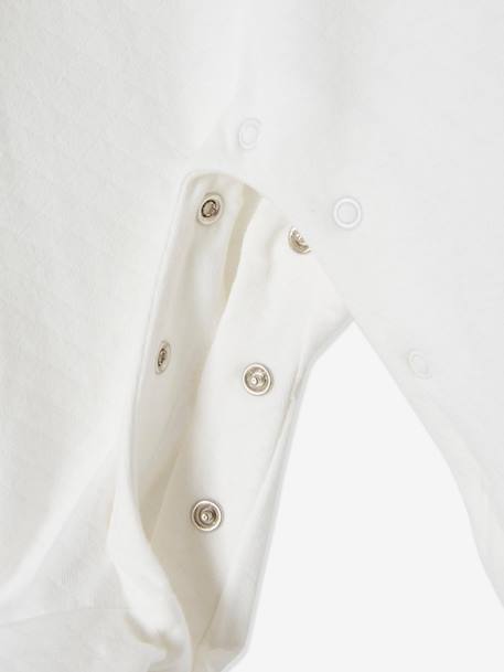 Newborn Set: Sleepsuit + Bodysuit + Comforter in Organic Cotton White - vertbaudet enfant 