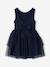 Dress and cardigan set for girls navy blue - vertbaudet enfant 