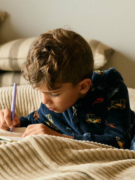 Pyjama all-in-one for boys navy blue - vertbaudet enfant 