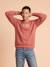 Sweat noël manches longues homme Capsule Famille terracotta - vertbaudet enfant 