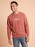 Sweat noël manches longues homme Capsule Famille terracotta - vertbaudet enfant 