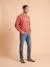 Sweat noël manches longues homme Capsule Famille terracotta - vertbaudet enfant 