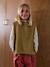 Fancy Sleeveless Jumper for Girls navy blue+olive - vertbaudet enfant 