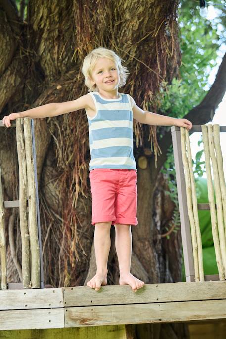 Pack of 2 Tank Tops for Boys set green+set yellow - vertbaudet enfant 