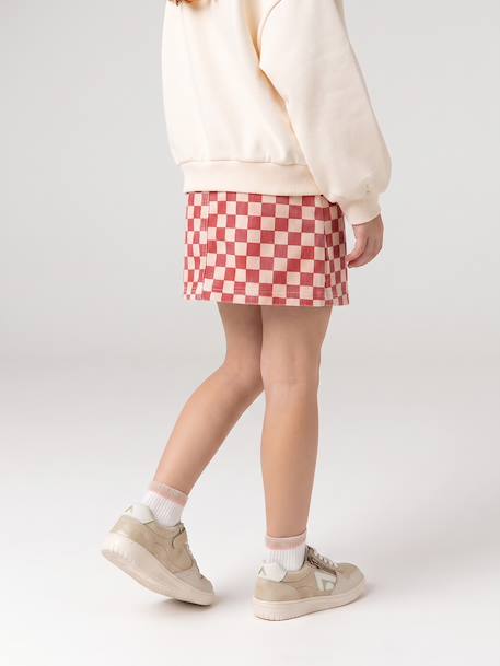 Jupe courte fille rose bonbon - vertbaudet enfant 