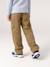 Cargo trousers for boys denim blue+olive - vertbaudet enfant 