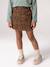 Skort for girls camel+mauve+navy blue - vertbaudet enfant 