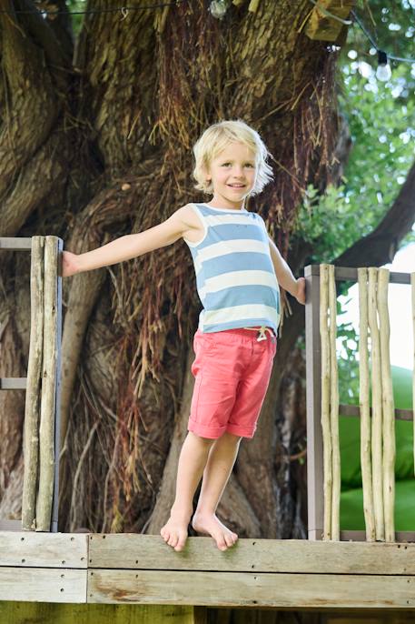 Pack of 2 Tank Tops for Boys set green+set yellow - vertbaudet enfant 