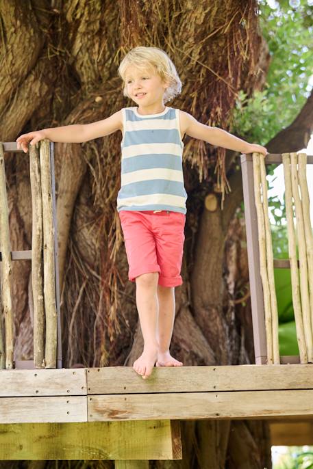 Pack of 2 Tank Tops for Boys set green+set yellow - vertbaudet enfant 
