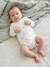 Pack of 5 long-sleeved bodysuits for baby boys ecru - vertbaudet enfant 