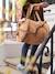 Sac à langer Baby Roll en peluche beige+café - vertbaudet enfant 