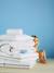 Easy-to-Clean Fleece Mattress Protector White - vertbaudet enfant 
