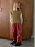 Pantalon velours balloon fille vieux rose - vertbaudet enfant 